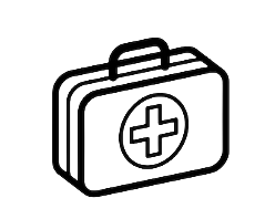 Health Kit with Solar Lamp and Masks