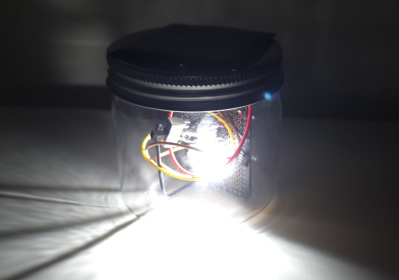 Solar Illuminated Circuit